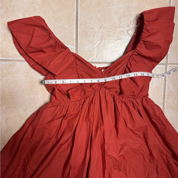 Entro Sunset Ruffle Mini Dress - Picture 12 of 16